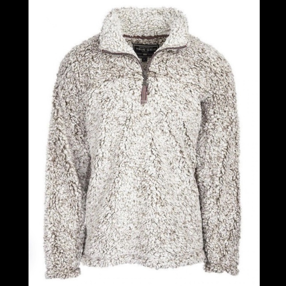 True Grit Sherpa Pullover Jacket